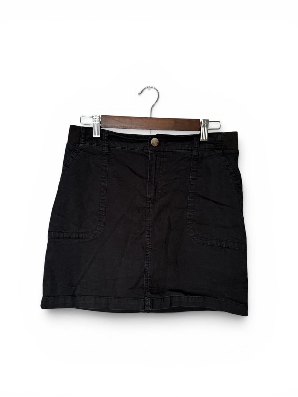 Women’s Lee Black Mid Rise Skort